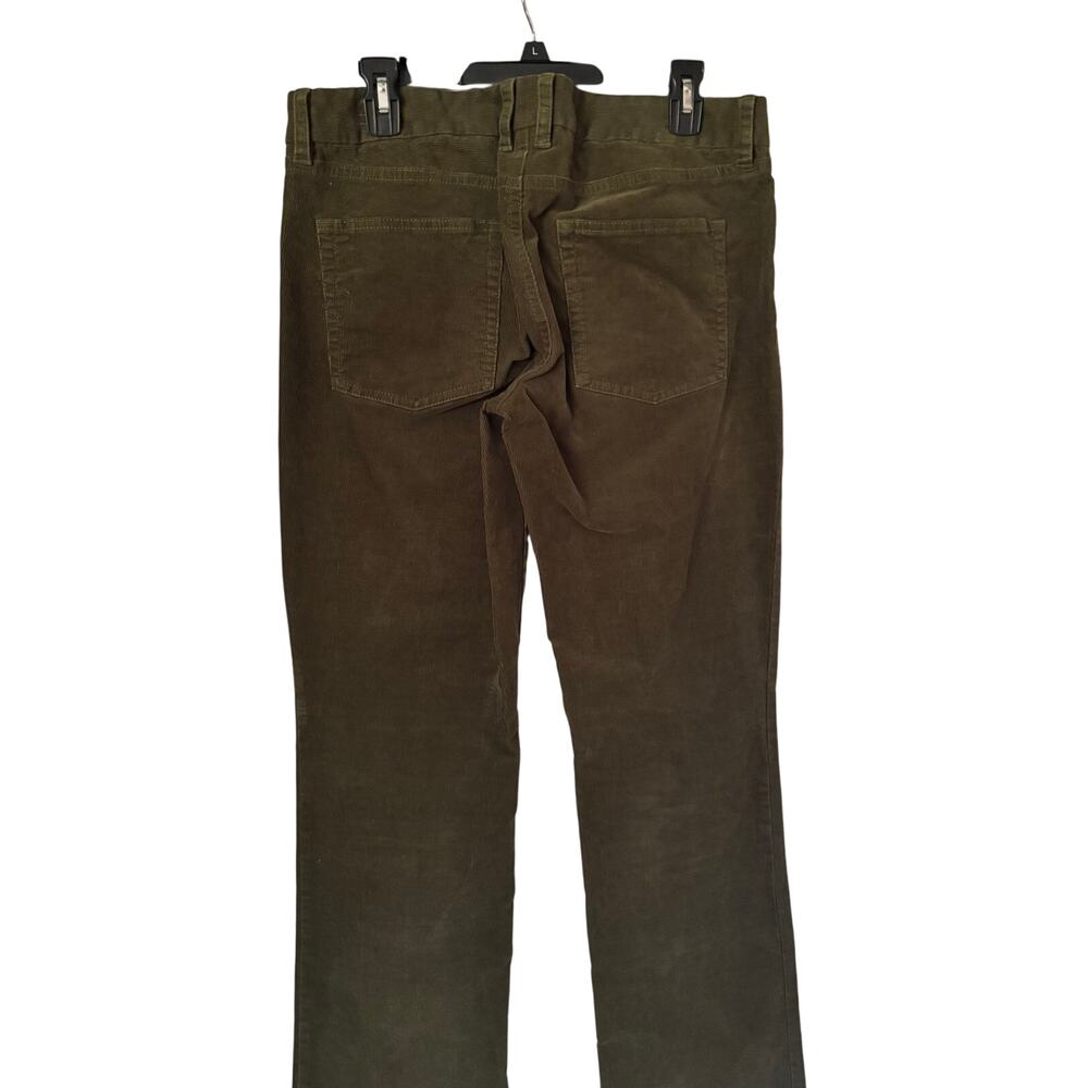 J Crew Olive Green Corduroy Stretch Boot Cut Pant… - image 4